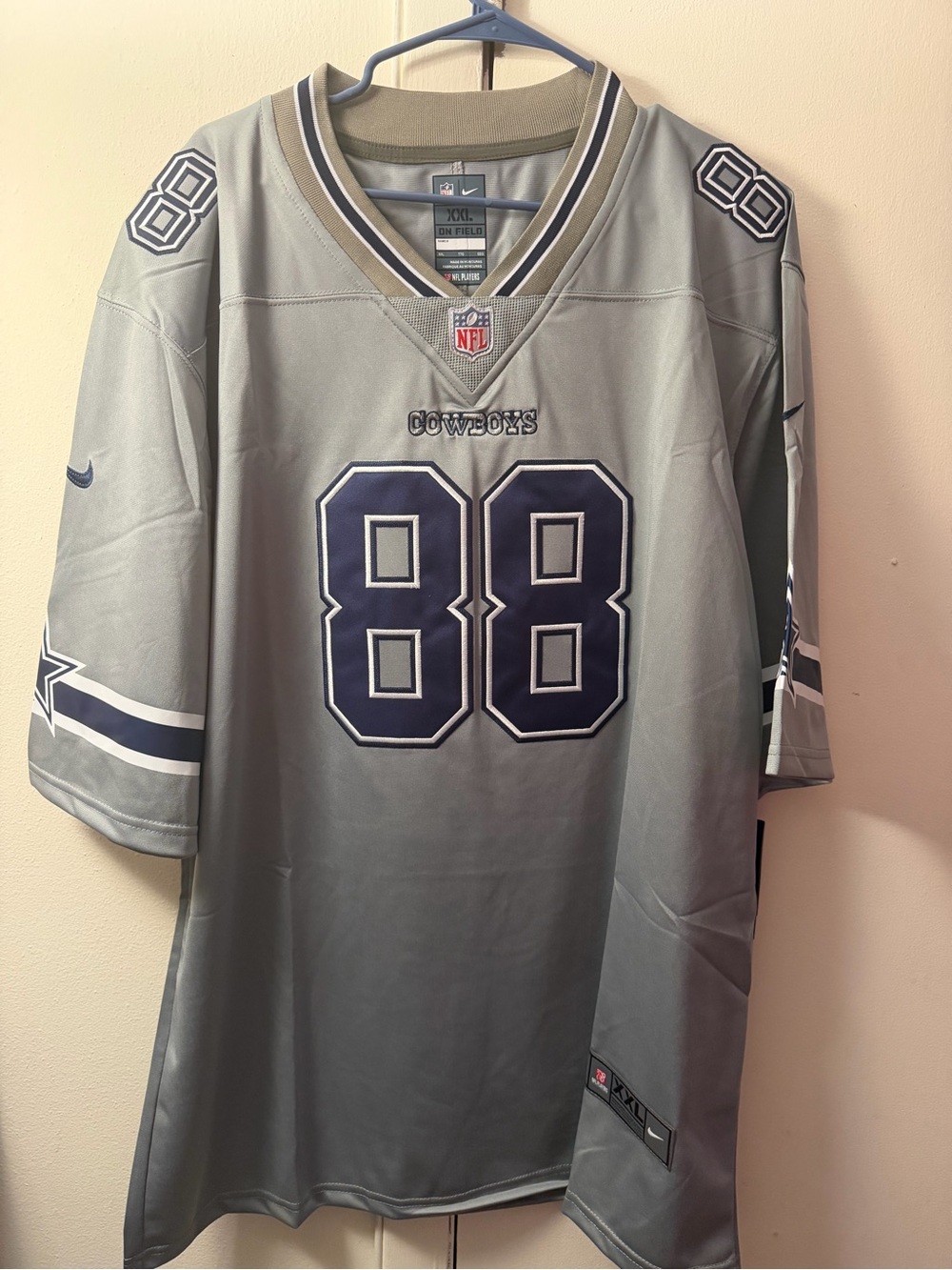 Dallas Cowboys lamb grey jersey